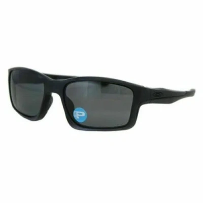 Pre-owned Oakley Chainlink Men's Sunglasses W/grey Polarized Lens Oo9247-15 In Gray