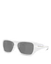 Oakley Dark Vision Rectangular Frame Sunglasses In White