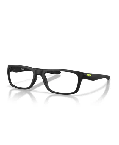 Oakley Kids' Child Rectangle Eyeglasses, Oy8033 In Black