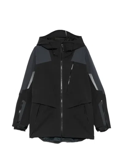 Oakley Clutch Hooded Panelled Jacket In Black