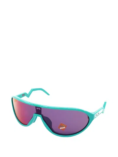 Oakley Cmdn Geometric-frame Sunglasses In Blue