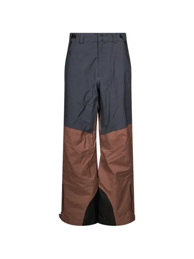 Oakley Colour-block Panelled Ski Pants In Animal Print