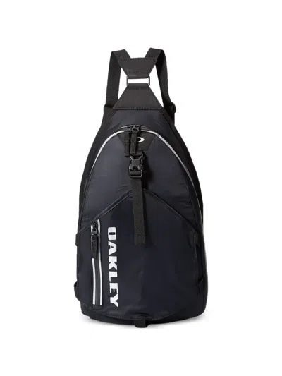Oakley Commuter Helmet Utility Logo-detail Backpack In Black