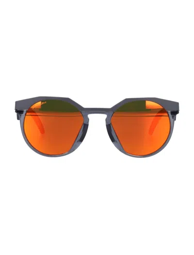 Oakley Contemporary Octagonal Hstn Sunglasses In Orange