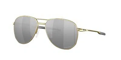 Pre-owned Oakley Contrail Sunglasses, Satin Gold Frame, Prizm Black Lens