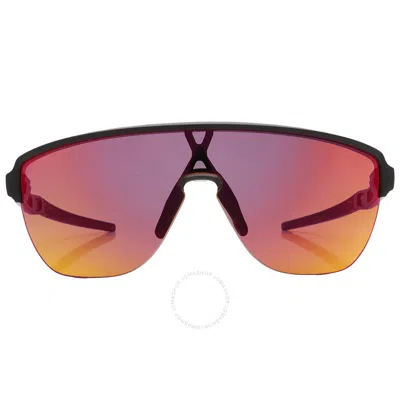 Oakley Corridor Prizm Road Mirrored Shield Men's Sunglasses Oo9248 924802 142 In Pink