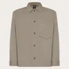 Oakley Cotton Overshirt In Mist