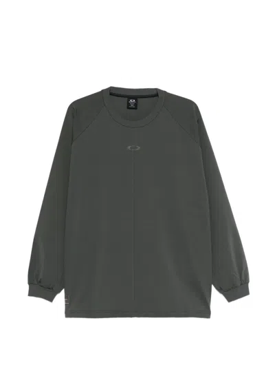 Oakley Crew-neck Sweatshirt In Gray