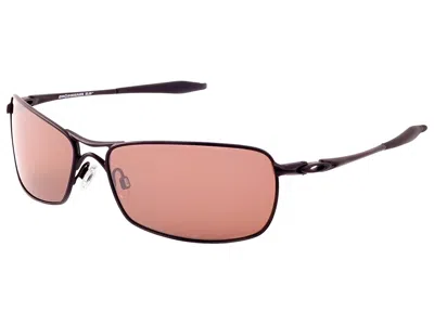 Pre-owned Oakley Crosshair 2.0 Polarized Sunglasses Oo4044-19 Black/vr28 Black Iridium