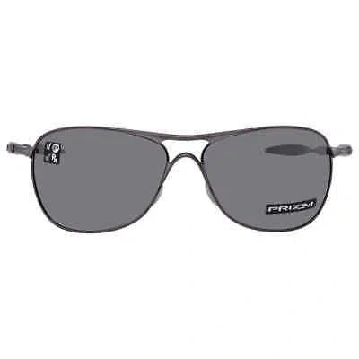 Pre-owned Oakley Crosshair Prizm Black Polarized Sunglasses Men's Sunglasses Oo4060 406022