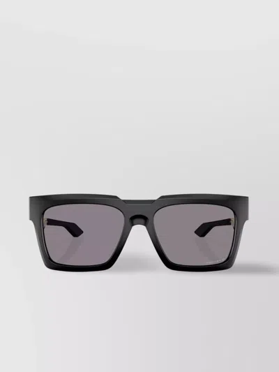Oakley Curved Tips Square Frame Sunglasses In Gray