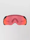 Oakley Curved Wraparound Sunglasses With Adjustable Nose Pads In Orange