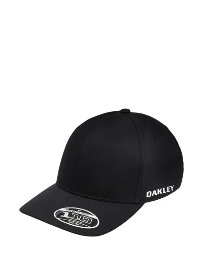 Oakley Curved-peaked Cap In Black