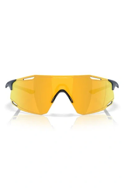 Oakley Cybr Dyno Prizm 24k Shield Unisex Sunglasses Oo9513d 951306 139 In Orange