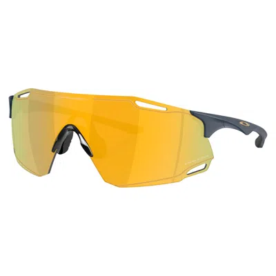 Oakley Cybr Dyno Prizm 24k Shield Unisex Sunglasses Oo9513d 951306 139 In Orange