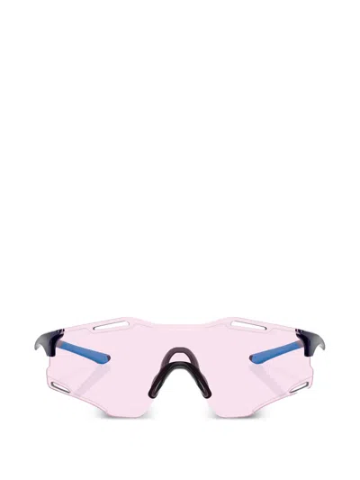 Oakley Cybr Zero Mask-frame Sunglasses In Purple