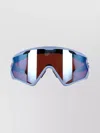 Oakley Cylindrical Lens Lightweight Wraparound Sunglasses In Blue