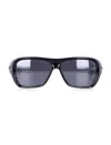 Oakley Rectangular Frame Sunglasses Dark Lenses In Gray