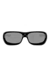 Oakley De Soto Rectangle Sunglasses In Black