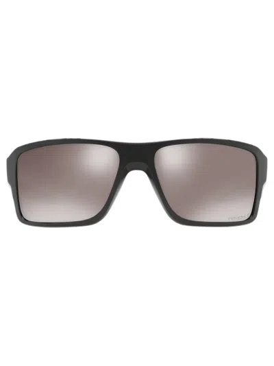 Oakley Double Edge Square-frame Sunglasses In Black