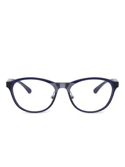 Oakley Draw Up 圆框眼镜 In Blue