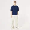 Oakley Driven Zip Polo In Abyss