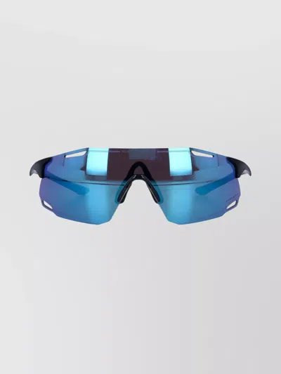 Oakley Dynamic Wraparound Sunglasses Ventilation Design In Blue