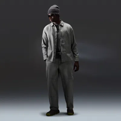 Oakley Echo Mod Overshirt In Gray