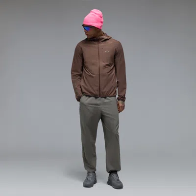Oakley Edge Force Active Jacket In Brown