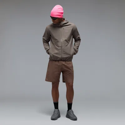 Oakley Edge Force Active Jacket In Brown