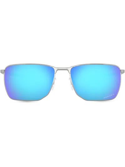 Oakley Ejector Square Frame Sunglasses In Metallic