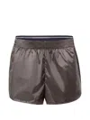 Oakley Elasticated Luxe Shorts In Brown