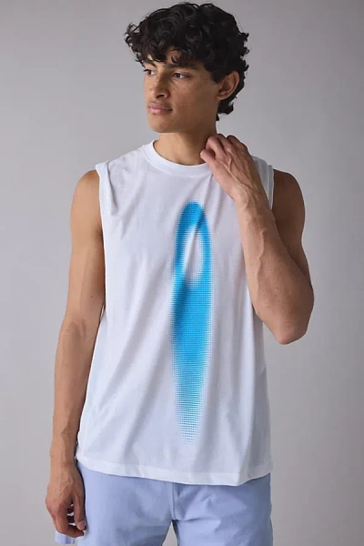 Oakley Ellipse Blur Graphic Tank Top In White, Men's At Urban Outfitters