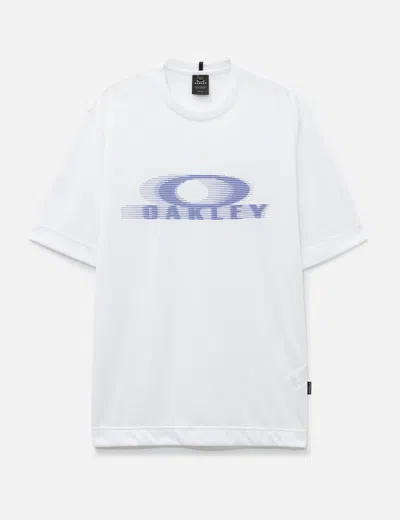 Oakley Ellipse Blur Logo T-shirt In White/白色/화이트/ホワイト