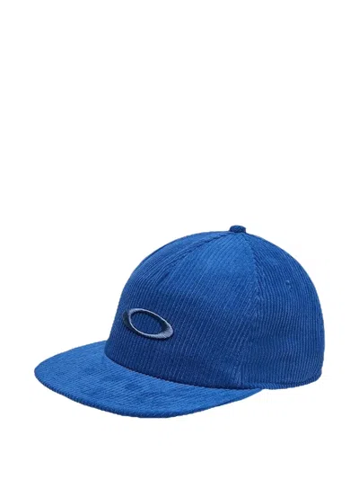 Oakley Ellipse Corduroy Snapback Hat In Blue