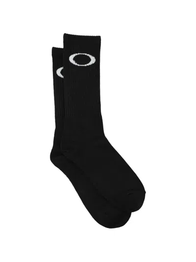 Oakley Ellipse Crew Cotton Socks In Black