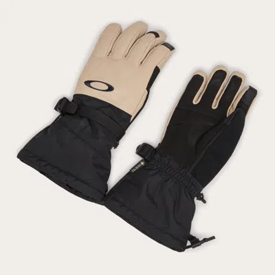 Oakley Ellipse Goatskin Gauntlet Gloves In Humus