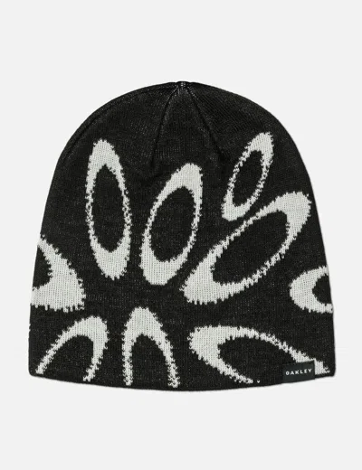 Oakley Ellipse Graphic Beanie In Black