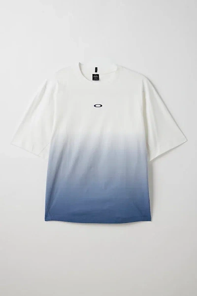 Oakley Ellipse Graphic Ombre Tee In White, Men's At Urban Outfitters