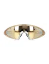 Oakley Ellipse Geometric-frame Sunglasses In Gold