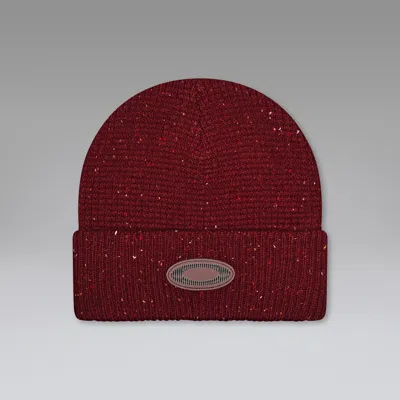 Oakley Ellipse Waffle Beanie​ In Red