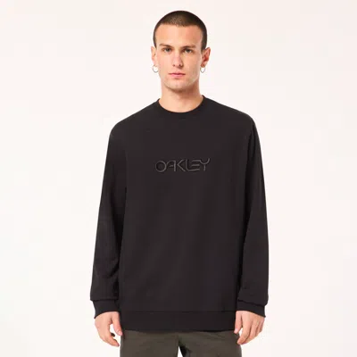 Oakley Embroidered B1b Crew Sweatshirt In Black