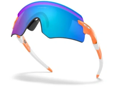 Pre-owned Oakley Encoder 9471 Prizm Ruby + Matte White + Original Sunglasses