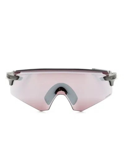 Oakley Encoder Shield-frame Sunglasses In Violett