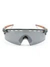 Oakley Encoder Strike Shield-frame Performance Sunglasses In Grün