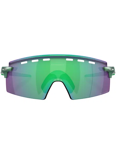 Oakley Encoder Strike Vented Oversize-frame Sunglasses In Grün