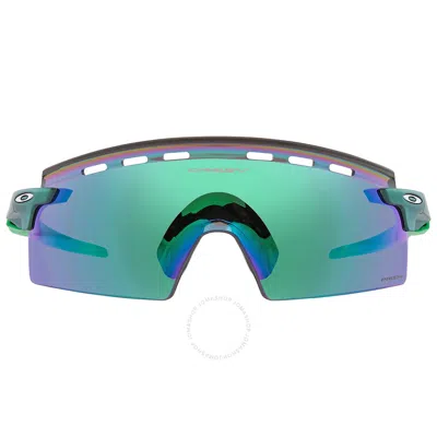 Oakley Encoder Strike Vented Prizm Jade Shield Men's Sunglasses Oo9235 923504 39 In Green