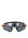 Oakley Clear Terrazzo Rubber Sunglasses In Black