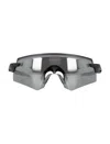 Oakley Wide Fit Encoder Sunglasses With Enhanced Coverage In Matte Black