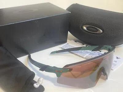 Pre-owned Oakley Encoder Sunglasses Spectrum Gamma Green/prizm Road Black 0oo9471 Shield